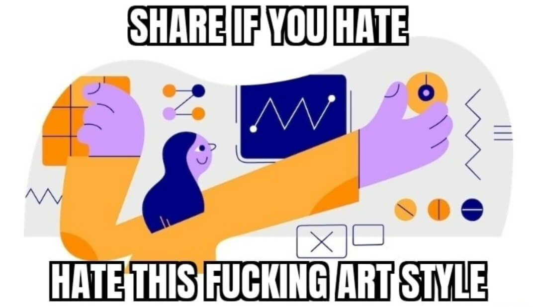 Share if you hate this fucking art style