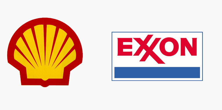 Logo Shell i Exxon