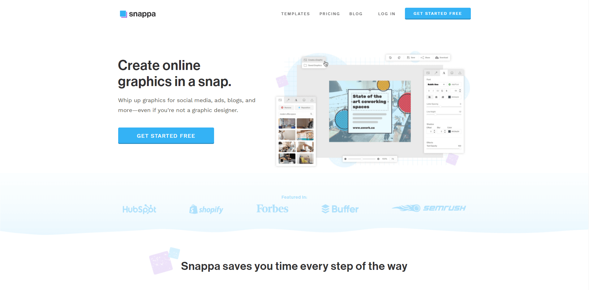 snappa bezpłatne narzędzie graficzne
