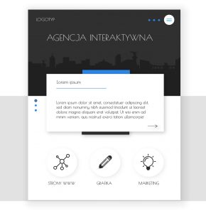 projekt strony internetowej