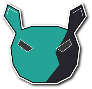 logotyp głowa niedźwiedzia kwadrat 