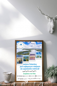 Plakat promujący Jezioro Śniardwy
