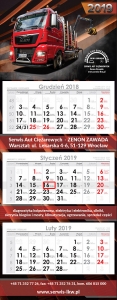 Kalendarz dla firmy Zawada