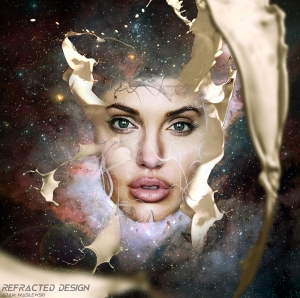 Angelina Jolie Photomanipulation