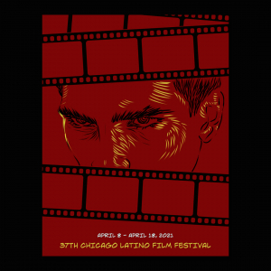 Plakat na festiwal filmowy w Chicago