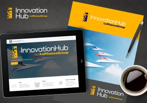 Branding dla Lufthansa Innovation Hub