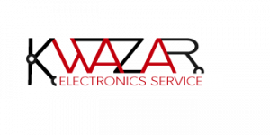Logo firmy elektronicznej KWAZAR