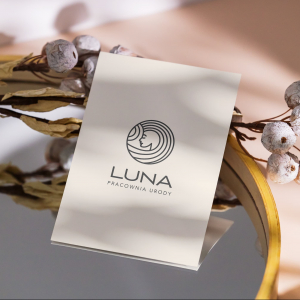 Projekt logo LUNA PRACOWNIA URODY