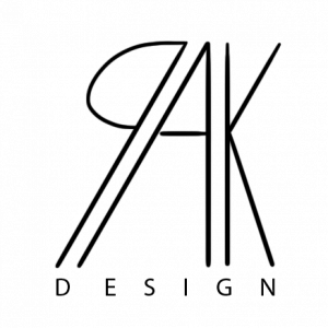 Przykładowe logo firmy PAK design