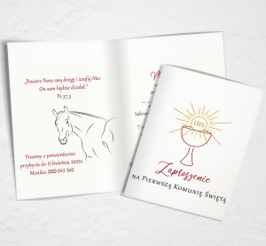 Zaproszenie na Komunię