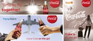 Grafiki na lotnisko Chopina - Coca-Cola