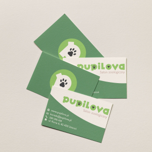 Projekt wizytówki - sklepu zoolgiczny 2