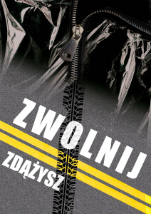 Projekt plakatu - bezpieczeństwo drogowe