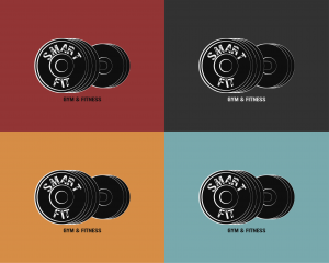 Projekt loga dla siłowni 2