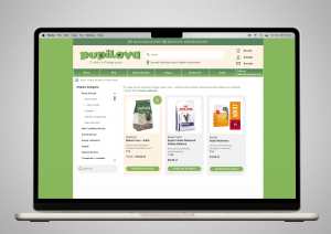 Strona internetowej sklep zoologiczny 2