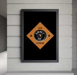 Projekt logotypu dla siłowni wersja 2