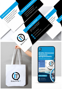 Projekt logo oraz wizytówki dla Quality