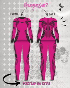 Projekt wzoru na odzież sportową