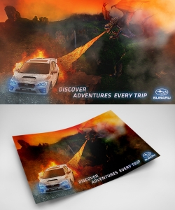 Subaru Billboard/Flyer/E-advert