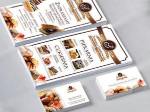 logo, ulotka, wizytówka