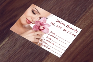 Karta dla klienta - Salon Beauty