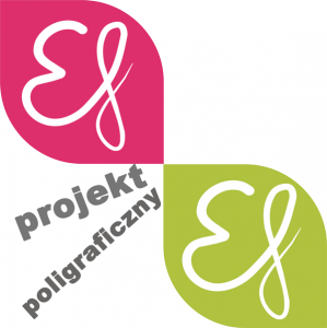 Logo - projekt poligraficzny ef ef