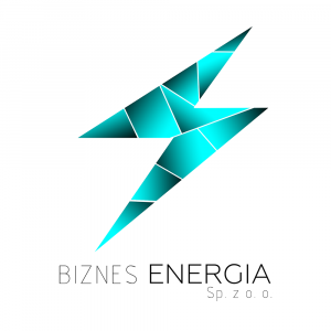 Logotyp firmy produkującej elektryczność