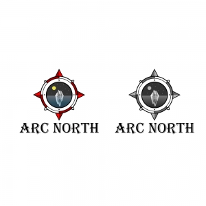 Logo Arc North multibrążowe