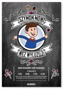 Plakat fikcyjnej kampanii Stress Out