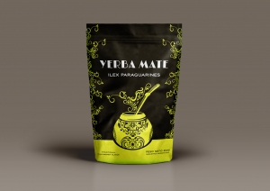 Graphic design of the Yerba Mate packagi